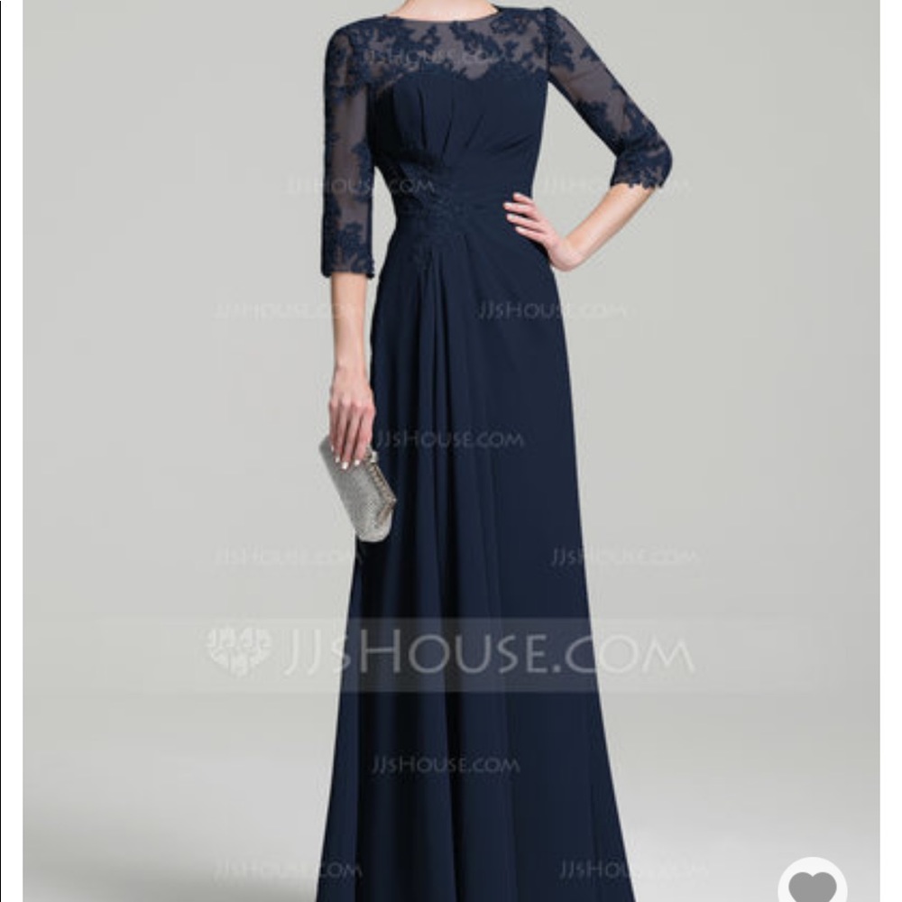 JJ’s house new Navy Mother of the Bride dress